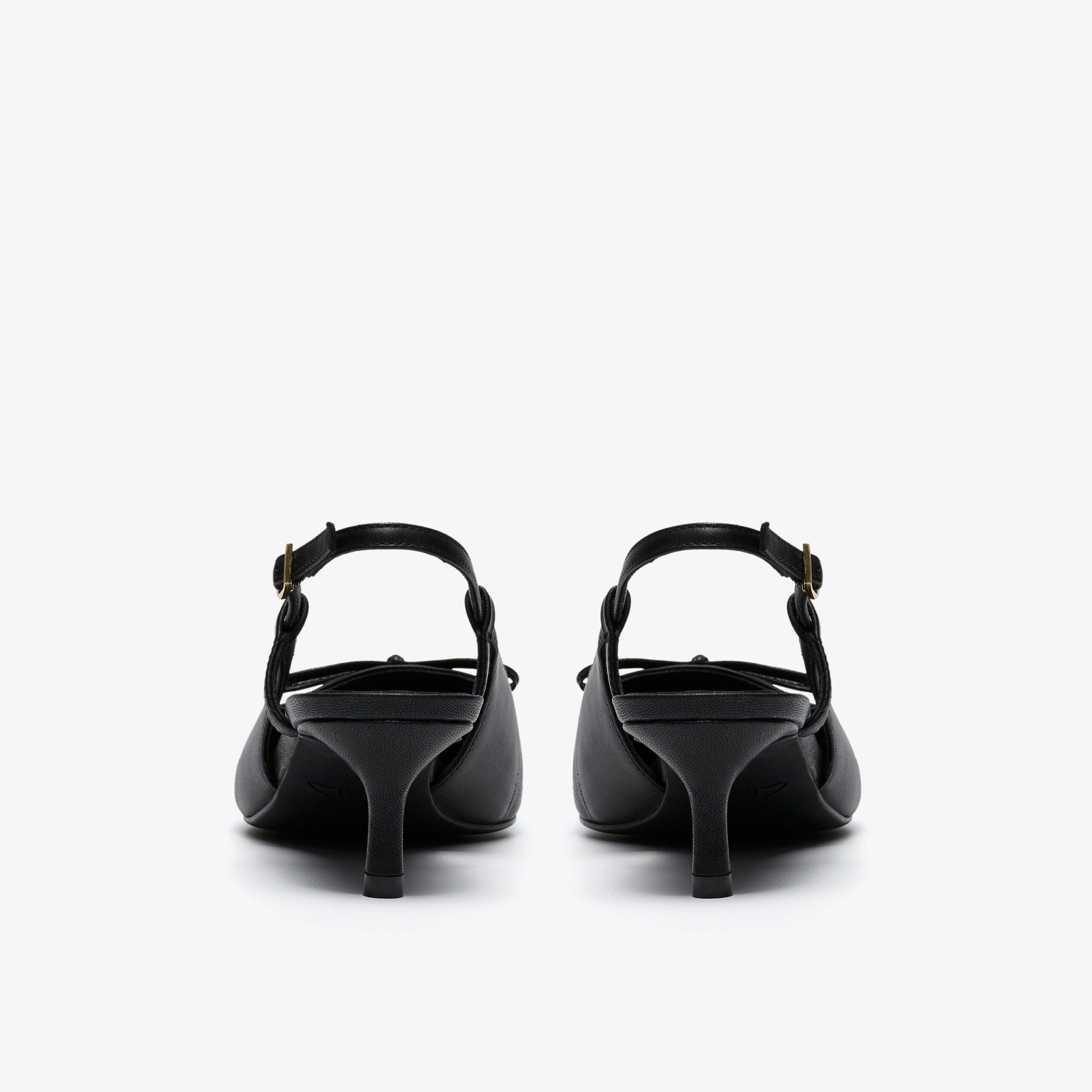 Zarey Bow Black Leather - Image 5