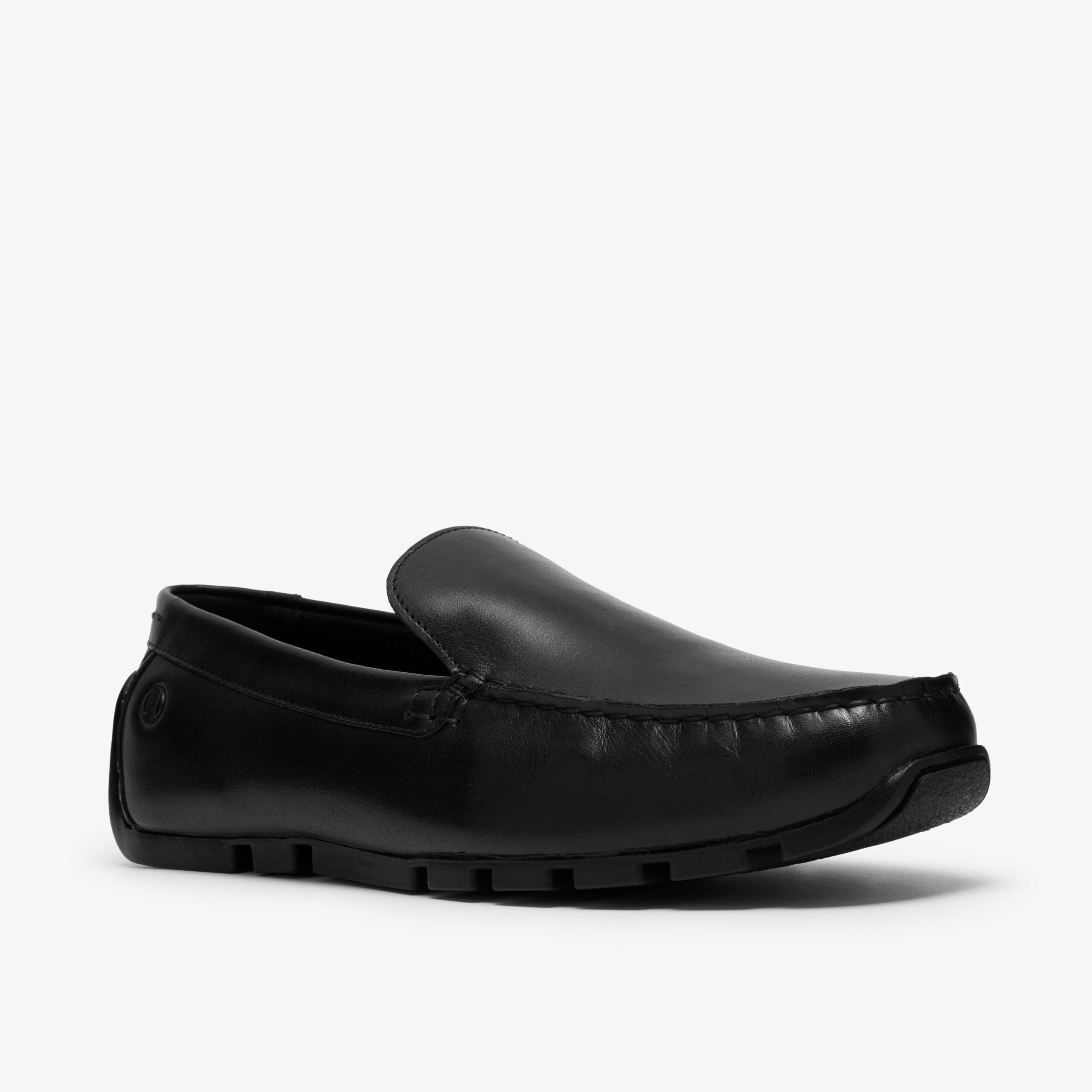Corsley Plain Black Leather - Image 4