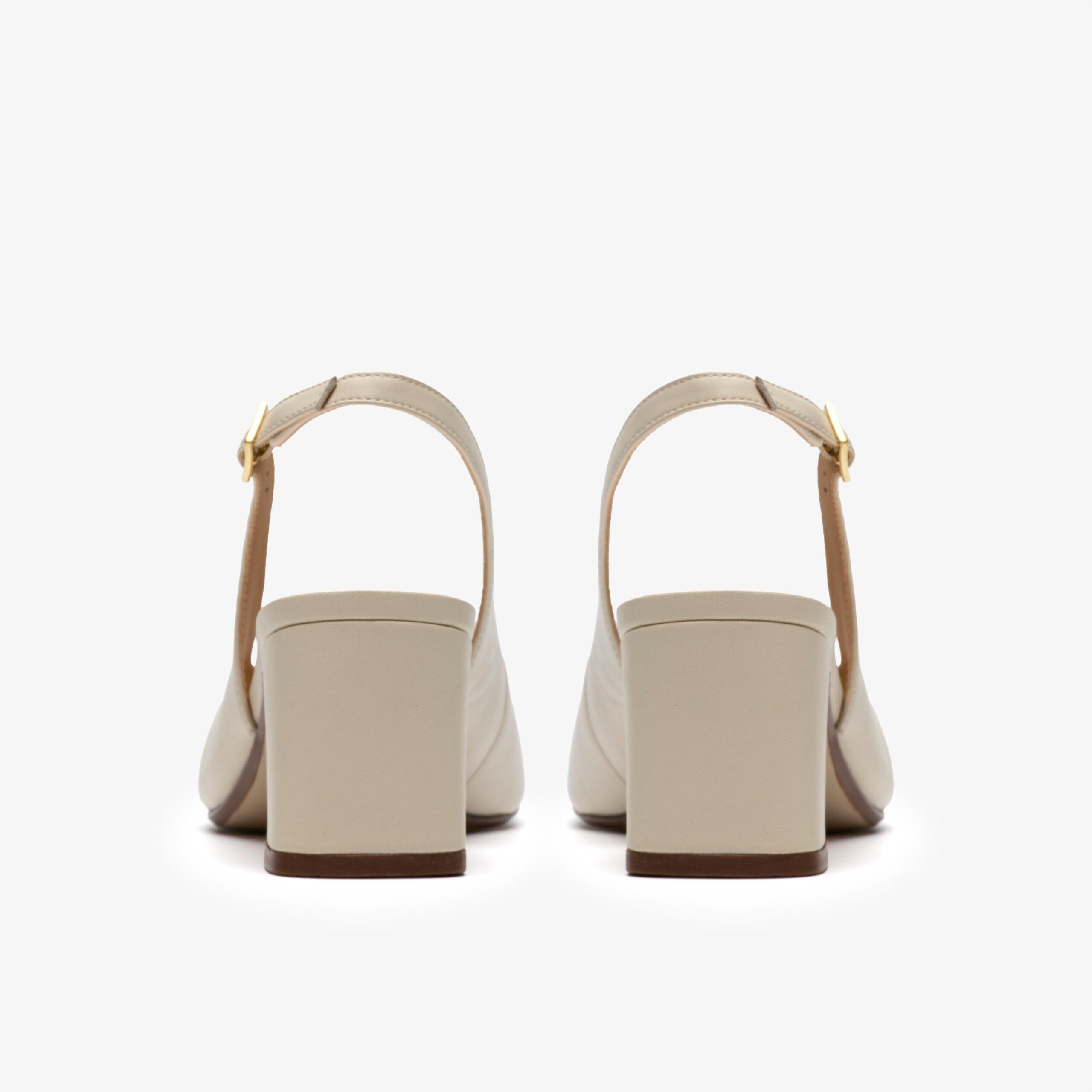 Fernie Sling Cream Leather - Image 5