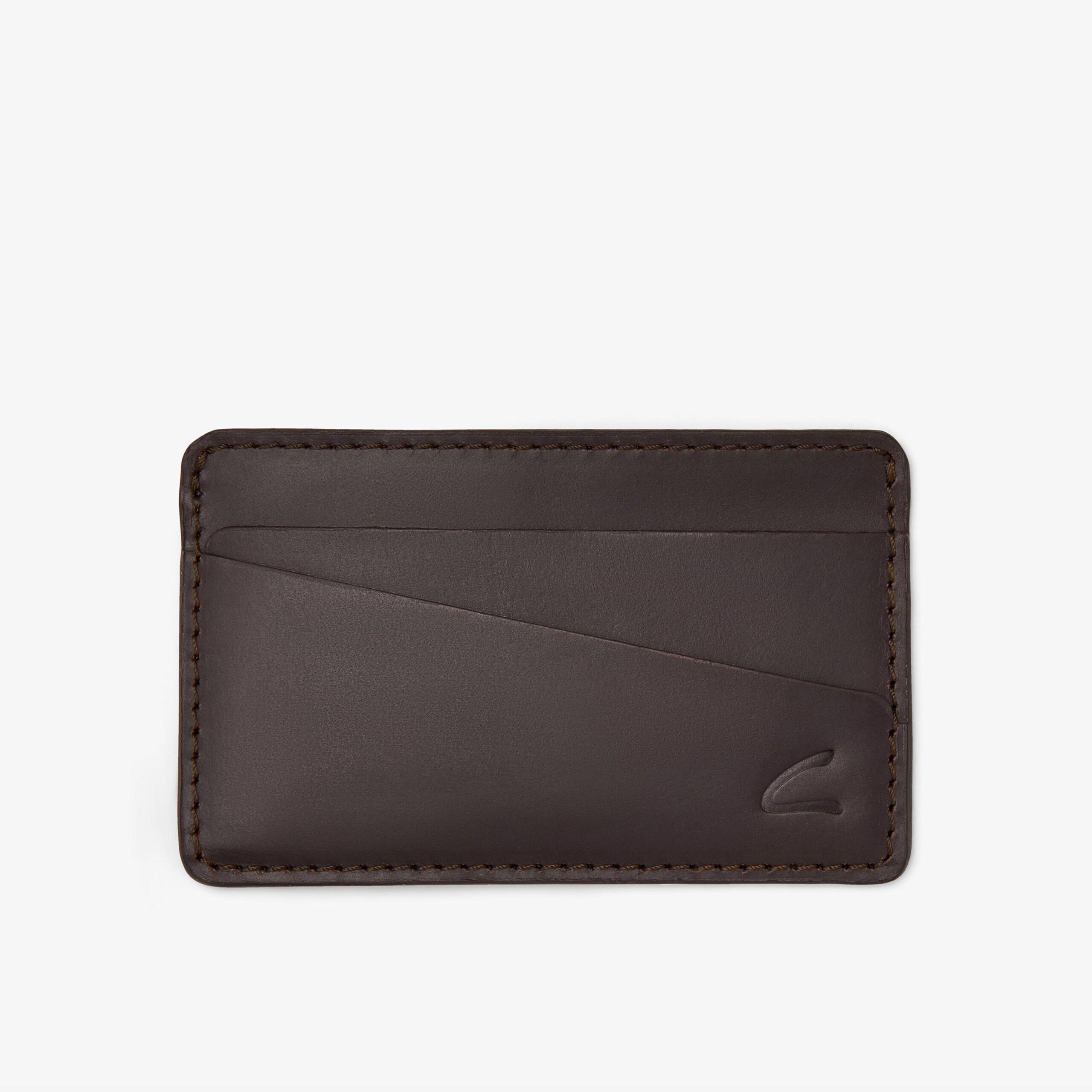 Buff Waxy Card Holder Brown - Image 2