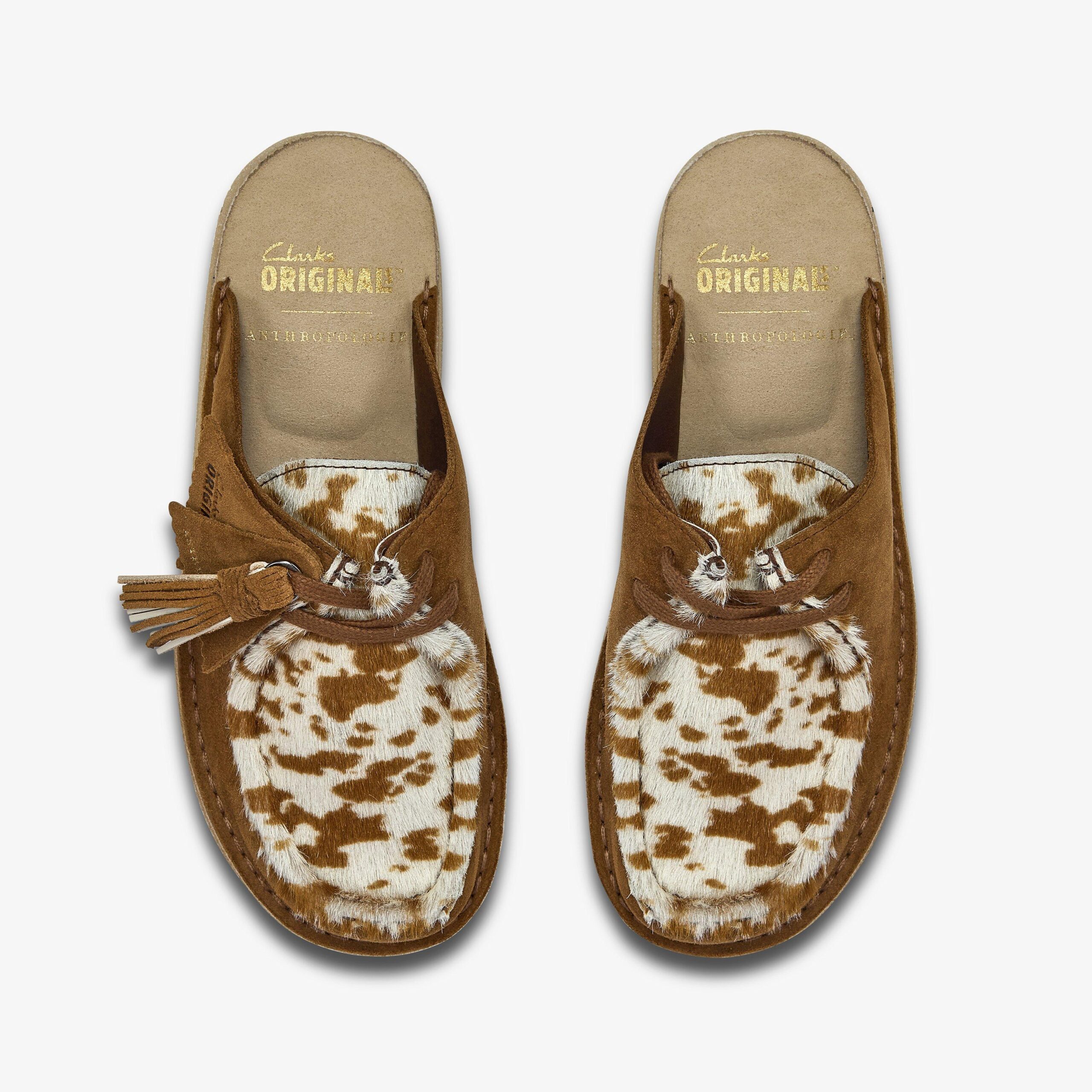 Anthropologie x Desert Nomad Mule Brown Cow Print - Image 6