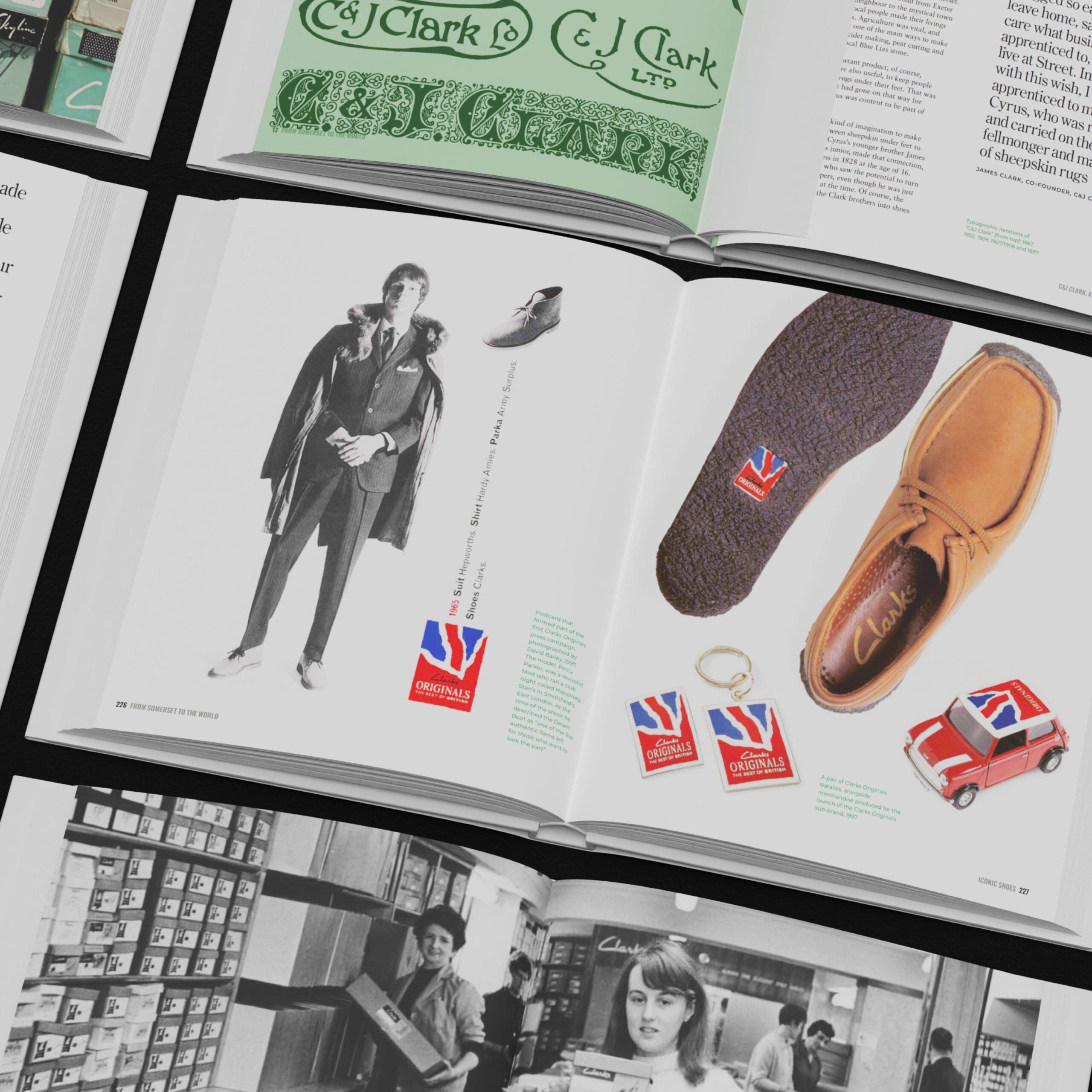FROM SOMERSET TO THE WORLD: CLARKS A VISUAL HISTORY BOOK 1825¨C2025 None - Image 4